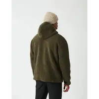Picture Organic Clothing Pmbton Zip Hoodie - Khaki green - M