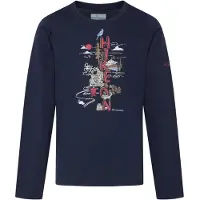 Columbia Sportswear Dobson Pass Ls Graphic Tee - Navy - 116