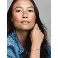 Pandora Timeless hopeinen pisara rannekoru 593001C01-20