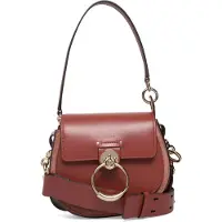 Chloé Small Tess Shoulder Bag - Brown - ONE SIZE