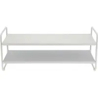 Zone Denmark A-shoe rack kenkäteline 33x80 cm Pehmeän harmaa