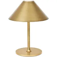 Halo Design "Hygge" Portable Table Lamp - Gold - H25CM