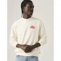 Levi's Relaxd Graphic Crew Lsco Egret - White - XXL