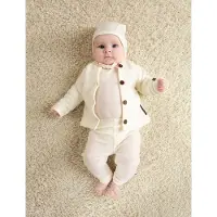 Smallstuff Body Ls, Off. White Drop Needle, Merino Wool - White - 98