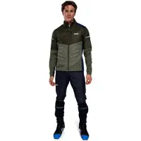 Swix Men's Dynamic Hybrid Insulated Jacket Olive/Dark Olive Urheilutakit vuorelliset S