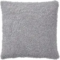 Blomus Cushion Cover - 50 X 50 Cm - Teddy - Sharkskin - Grey - L 50CM