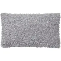 Blomus Cushion Cover - 30 X 50 Cm - Teddy - Sharkskin - Grey - L 30CM