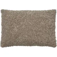 Blomus Cushion Cover - 40 X 60 Cm - Teddy - Fungi - Brown - L 40CM