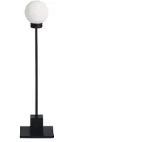 Northern Pöytävalaisin , Snowball, himmennettävä, Musta, Olohuone, Lasi, Design