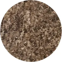 Audo Copenhagen Androgyne pöytälevy sivupöytä Emparador, Ø65 cm