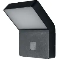 Osram Ulkoseinävalaisin liiketunnistimella ENDURA STYLE WIDE, Alumiini/harmaa/sinkki, Alumiini, Moderni