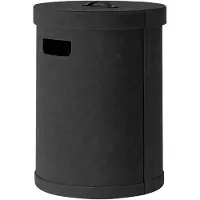 Blomus Laundry Basket M - 51 Cm, Ø 35 Cm, 50 L - Sahla - Black - Black - L 35CM