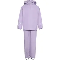 CeLaVi Basic Rainwear Set -Recycle Pu - Purple - 80