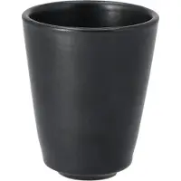 Scandi Living Terra cappuccinokuppi Musta kivitavara, 14,5 cl