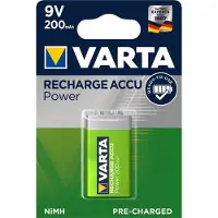 Varta Recharge Accu Power ladattava 9V-paristo