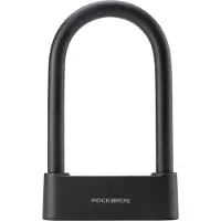 RockBros 32210818001 SMART-pyörälukko sormenjälkilukijalla ja Bluetooth-yhteydellä - musta