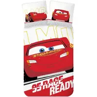 Biler Bed Linen Cars 3390 - 100X135, 40X60 Cm - Red - 100X135.40X60