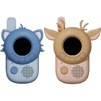 The Zoofamily Radiopuhelimet - pesukarhu &amp; Deer - Sininen/Ruskea - - OneSize - Pehmolelut