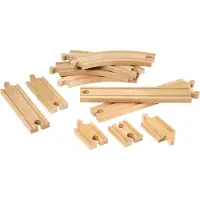 BRIO 33401 Skinnesæt, 11 Dele - Brown - ONE SIZE