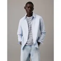 Calvin Klein Solid Stretch Slim Fit Pitkähihainen Kauluspaita