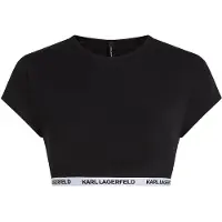 Karl Lagerfeld Paita musta / offwhite