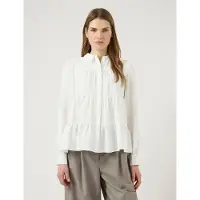 Y.A.S Yaspala Ls Shirt S. Noos - White - XXL