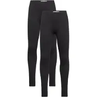 Minymo Basic Leggings (2-Pack) - Black - 80