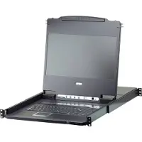 Aten – 8-Port Single Rail WideScreen 17.3" Full HD LCD, Nordic (CL6708MW-ATA-DNG)