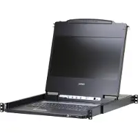 Aten – Single Rail 17.3" Widescreen Full HD LCD, USB, Nordic (CL6700MW-ATA-DNG)