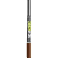 Maybelline Brow Inserts kulmakynä mukana harja 2in1 sävy 4 Medium Brown 1.25 ml