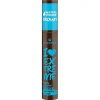 Essence I Love Extreme Crazy Volume Waterproof Ripsiväri 12 ml Nr. 01 - Cozy Brown