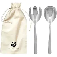 Kay bojesen Salatsæt, 4 Pcs Pack - Silver - ONE SIZE