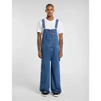 Dickies Men's Loose Denim Bib Classic Blue Arkihousut L