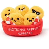 Just Play Emotional Support Nuggets - Pehmo Nuggets Stuffed Ani