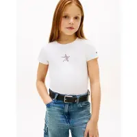 Tommy Hilfiger Paita laivastonsininen / punainen / läpinäkyvä / valkoinen