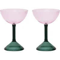 Urban Nature Culture lahjasetti coupe-lasit 2-pack Pink