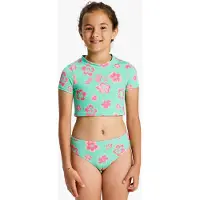 Roxy Tropicool Crop Lycra Set - Green - 152