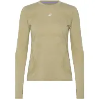 Asics Road Seamless Ls Top - Khaki green - XL