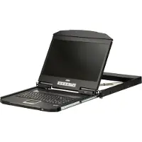 Aten – 1U Ultra Short Depth Single Rail Wide LCD Console, Nordic (CL3700NW-ATA-DNG)