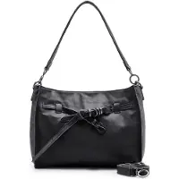 Fredsbruder Belted With Love Olkalaukku Nahka 29.5 cm Musta