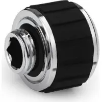 Alphacool Apex Grip HardTube Fitting -putkiliitin, 13mm, G1/4, kromi