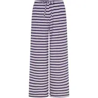 Gina Tricot Striped Soft Trousers - Multi/patterned - L