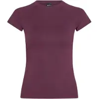 Gina Tricot Soft Yoga Tee - Burgundy - M