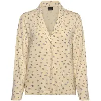 Gina Tricot Soft Pyjamas Shirt - Yellow - S