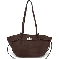Gina Tricot Midi Long Strap Bag - Brown - ONE SIZE
