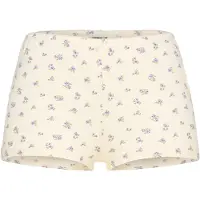 Gina Tricot Soft Pyjamas Hotpants - Cream - XL
