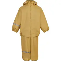 CeLaVi Basic Rainwear Set -Pu - Yellow - 98-104