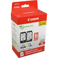 Canon Multipack PG-575XL + CL-576XL + 50arkkia valokuvapaperi