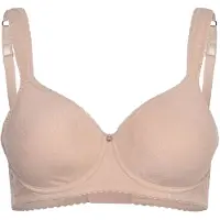 Swegmark Adorable Shape Padded Wired Bra - Beige - 90 C
