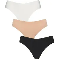 Missya Seamless String W Lace 3-Pack - Beige - S